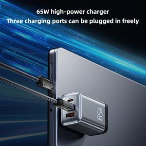Nouvelle tendance Chargeur rapide portable GaN 65W Adaptateur de téléphone portable de haute qualité pour smartphone - Product Image 3