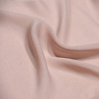 Tissu en soie 100 de couleur unie unie 6A OEKO-TEX 14/19mm 100% tissu en satin Georgette de soie de couleur pure mûrier pour robe de vêtements