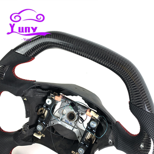 Volante <span class=keywords><strong>de</strong></span> Fibra <span class=keywords><strong>de</strong></span> Carbono Real Personalizado para Mustang 2000-2004, Estilo <span class=keywords><strong>de</strong></span> Carreras para <span class=keywords><strong>Ford</strong></span> Mustang - Product Image 2