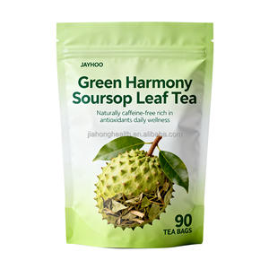 Tisana OEM/ODM <span class=keywords><strong>Soursop</strong></span> | Foglie essiccate Graviola per disintossicarsi, benessere e benefici antiossidanti | Tè biologico - Product Image 1