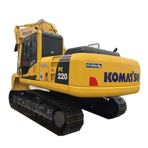 Excavadora de cadenas PC220, amarilla, hidráulica, de servicio pesado, con cucharón de 1.1m, 132.8 HP, alta eficiencia operativa - Product Image 6