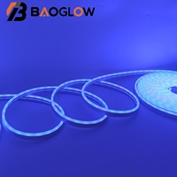 Bande lumineuse LED intelligente COB à intensité variable, anti-éblouissement, étanche IP67, pour extérieur, RGB, changement de couleur, rythme musical, ambiance sonore, contrôlable par application