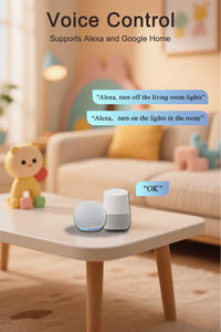 Lanbon สวิตช์ไฟอัจฉริยะสำหรับบ้านอัจฉริยะ, สวิตช์ไฟบ้านอัจฉริยะ1 2 3 4แก๊งเวอร์ชัน L10การตรวจสอบการใช้ไฟฟ้ามีประสิทธิภาพ - Product Image 5