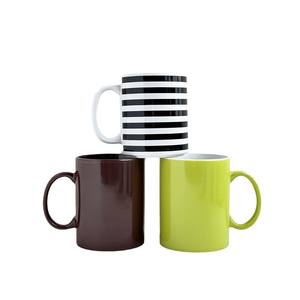 Nordic Style Ceramic <b>Mug</b> 11Oz Solid Color Business Gift Cup - Product Image 3