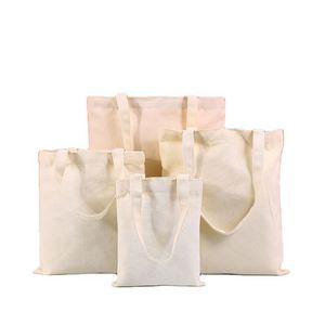 Sac fourre-tout promotionnel en toile 100 % coton, noir, avec poignée, personnalisable avec logo, vente en gros - Product Image 3