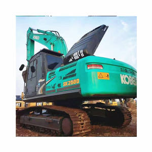 En promotion : Excavatrice sur chenilles d'occasion Kobelco SK 250, bien entretenue, avec cabine spacieuse, pour travaux de construction. - Product Image 3