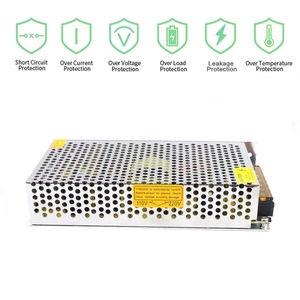 Catu daya beralih kualitas tinggi dengan casing logam 12 Volt 10 Amp <span class=keywords><strong>5v</strong></span> 200w 10a 150w PSU 120w 12 v 10amp catu daya - Product Image 2