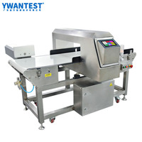 Detector de Metales para Alimentos YWANTEST YW-910K, Acero Inoxidable 304, Certificado CE, Alta Velocidad 25-30m/min, para la Industria Alimentaria en China