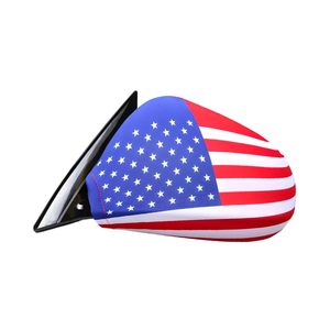 Coques de rétroviseurs latéraux drapeau du Mexique, résistantes aux intempéries, en polyester, pour voitures, petits SUV, toutes coques de rétroviseurs drapeau national, 2 pièces, personnalisées - Product Image 4