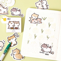 Adhesivos Decorativos para Diario con Diseño de Gatos Adorables, 45 Unidades por Caja, Diseño Naughty Meow, Incluye 45 Piezas