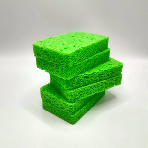 Fabrika Toptan Yüksek Kaliteli Sihirli Çift Taraflı Mutfak Bulaşık Süngeri Odun Hamuru Pamuklu Temizlik Bezi - Product Image 5