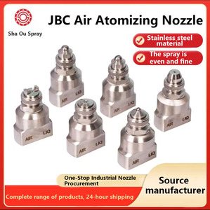 Ugello Atomizzatore Bifluido in Acciaio Inox JBC per Miscelazione Acqua-Aria, Vendita Diretta dalla Fabbrica - Product Image 2