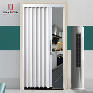 <span class=keywords><strong>Puerta</strong></span> divisoria plegable, deslizante, telescópica e invisible <span class=keywords><strong>de</strong></span> aleación <span class=keywords><strong>de</strong></span> aluminio para cocina y baño - Product Image 2