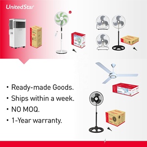 Unitedstar Cổ Phiếu Sẵn Sàng Để Tàu 12Inch Mạnh Mẽ Điện Gió Hight Tốc Độ Động Cơ 3 Lưỡi Bệ Đứng <span class=keywords><strong>Fan</strong></span> Ventilador De Pie - Product Image 5