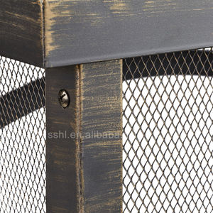 Pozzo del fuoco del riscaldatore <span class=keywords><strong>a</strong></span> <span class=keywords><strong>legna</strong></span> del camino del palazzo di lusso all'aperto con il supporto di stoccaggio di legno per il giardino - Product Image 4