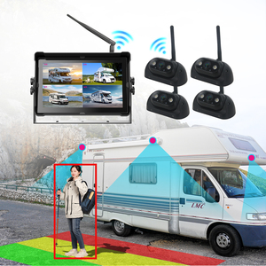 4ch AI 5.000 luar ruangan WiFi <span class=keywords><strong>CCTV</strong></span> nirkabel Kit sistem kamera keamanan dengan 10.1 "Monitor tahan air - Product Image 1