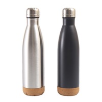 Botella de Vidrio Hipdeer de 500 ml con Tapa Transparente, Resistente al Calor, para Cerveza, Estilo Minimalista, con Logotipo y Color Personalizables