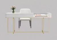 Table d'établi à LED personnalisée pour bijouteries-Vitrine moderne de luxe avec design étanche