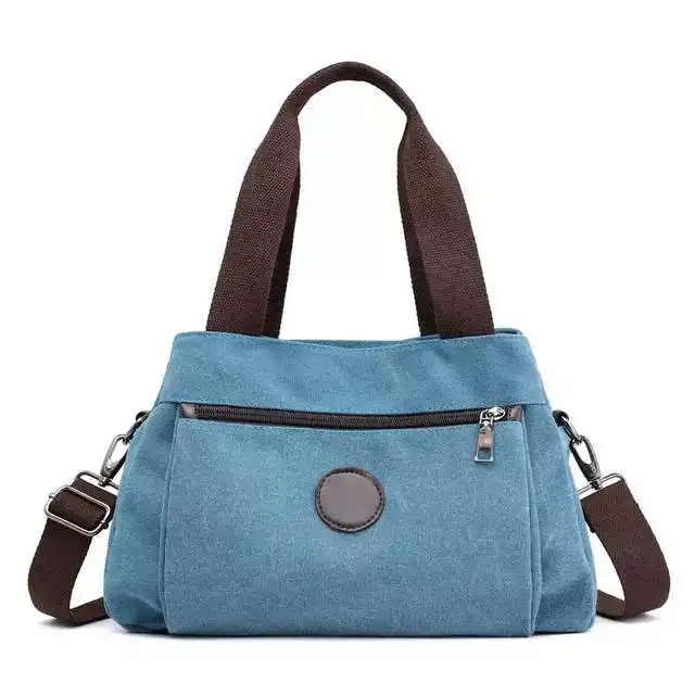 Bolso cruzado Vintage para mujer, bolso de mano encerado, Hobo, bolso de hombro con múltiples compartimentos