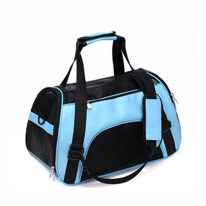 Borsa da Viaggio Portatile Guoci in Poliestere per Animali Domestici, Trasportino Pieghevole per Cani e Gatti, Borsa a Tracolla Traspirante per Gite - Product Image 2