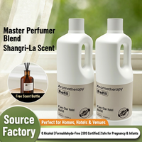 Diffuseur d'ambiance en rotin de qualité hôtelière, format industriel, sans flamme, recharge d'huiles essentielles d'aromathérapie, sans alcool, double scellage