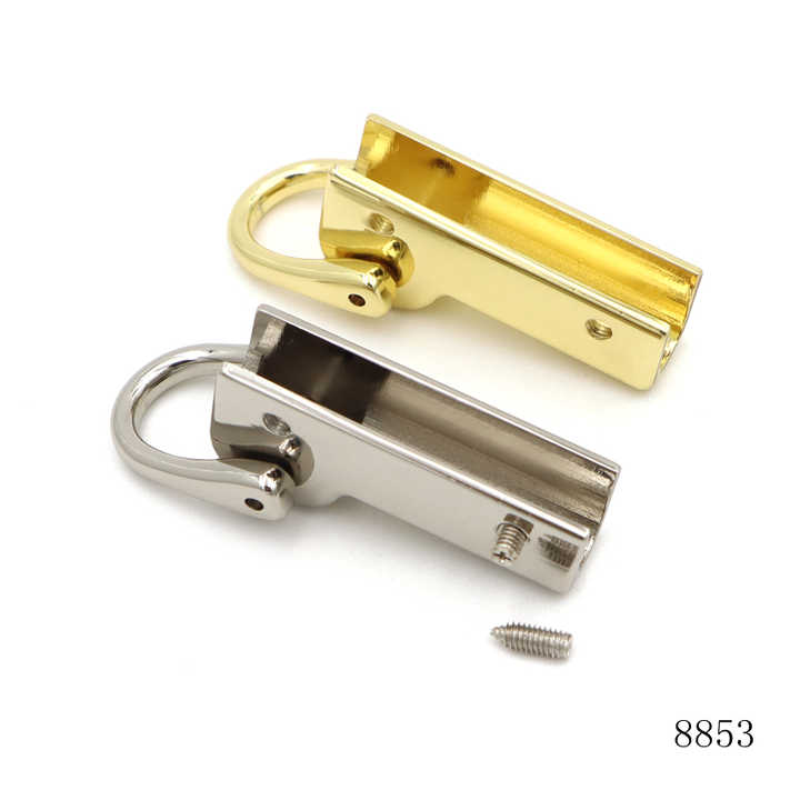 ✨ぴよ✨ブルガリ ケース サークルロゴ クリップ ゴールド金具 Customizable Logo Metal Side Clip Gold and Silver Shiny Bag Buckle