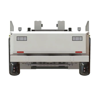 Chariot de transfert AGV à navigation magnétique pour manutention de matériaux lourds, véhicule à guidage automatique extérieur de 70 tonnes, OEM