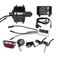 Kit Vélo Électrique AKM85TTS avec Capteur de Couple, Contrôleur Sinusoïdal Étanche 36V 15A, Pédalier à Axe Traversant 11 Vitesses, Cassette et Écran TFT - Plug and Play