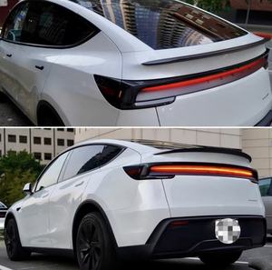 Aileron de coffre arrière en fibre de carbone de haute qualité avec ruban adhésif 3M pour Tesla Model Y Juniper 2025 Model 3 Brillant Mat - Product Image 6