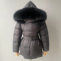 Blouson bomber court respirant et chaud pour femme, col amovible, en polyester, avec logo personnalisé, idéal pour l'extérieur