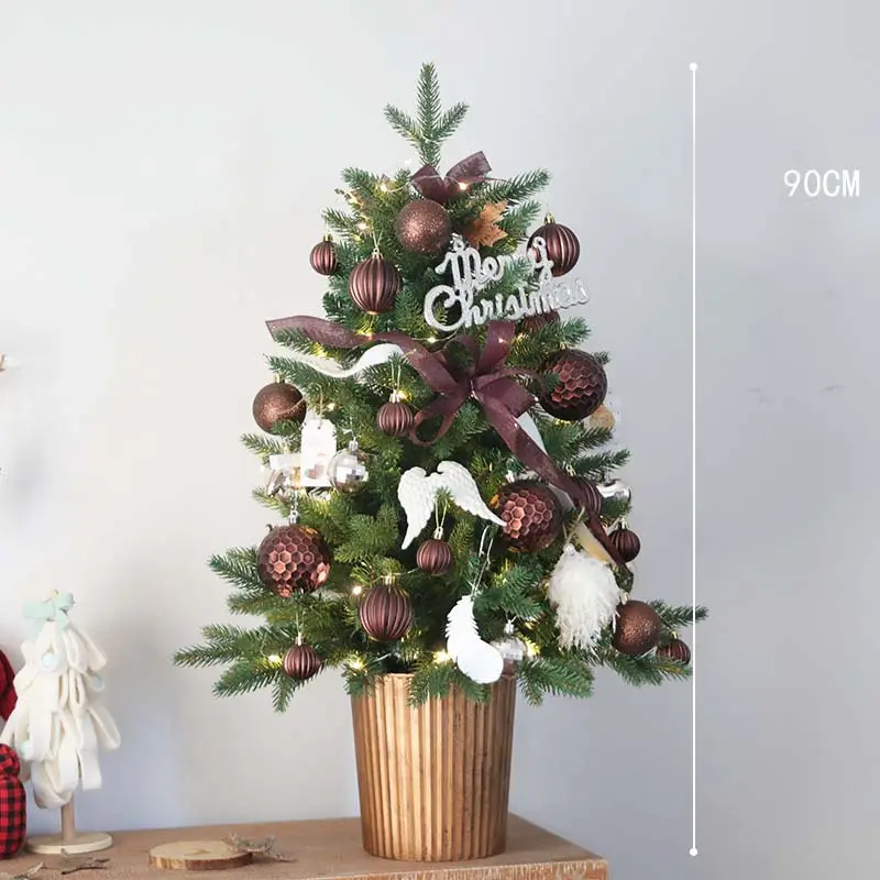 Nouvelle tendance Produit Mini arbre de Noël Ornements de présentation Arbre de Noël de New York