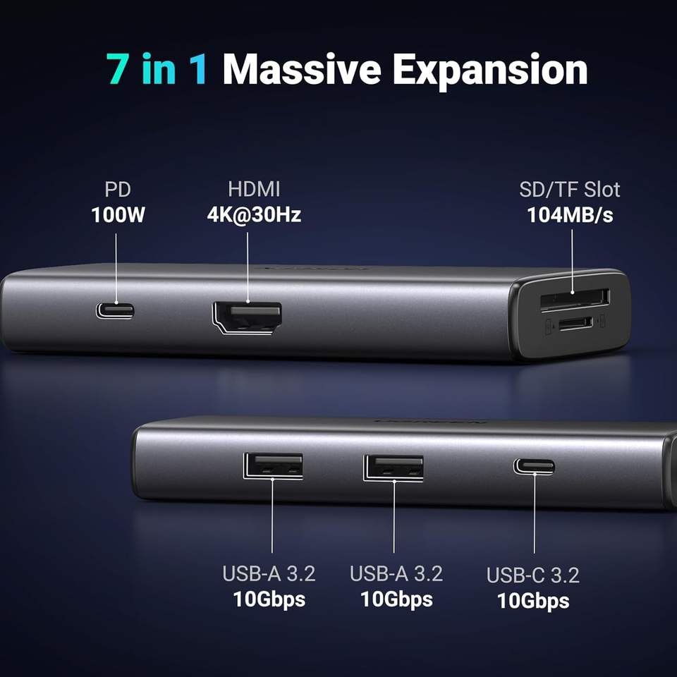 UGREEN Revodok 105 USB-C Hub - Thumbnail 3