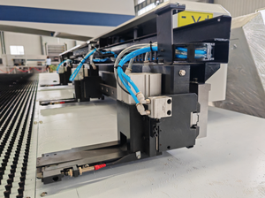 Đấm nhanh <span class=keywords><strong>CNC</strong></span> tháp pháo đấm Máy ES300 cho hiệu quả cao tấm kim loại chế tạo yêu cầu - Product Image 3