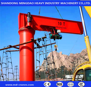 Grue à flèche robuste pour levage de charges lourdes dans les usines, les ateliers et les entrepôts - Product Image 2