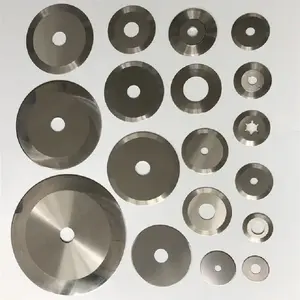 factory high sheet metal round blade knife paper rubber cutting blade