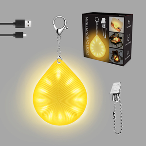 Tùy chỉnh chất lượng cao phong cách đơn giản USB C sạc Led ba lô ánh sáng với cảm biến cảm ứng mini xách tay túi đèn LED ánh sáng Ví - Product Image 1