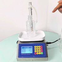 CSY-L13 petit Type de pesage distributeur de liquide quantitatif pâte de sésame en conserve colle à l'huile comestible machine de remplissage volumétrique visqueuse
