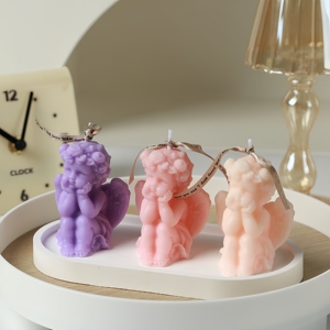 Candela Profumata Angelo per Regalo di Compleanno Romantico e Creativo, Decorazione da Tavolo Profumata Ornamento per Arredamento Casa - Product Image 5