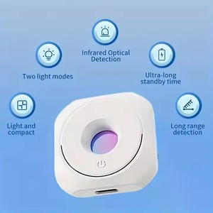 Detector de Cámaras Espía Infrarrojas, Dispositivo de Detección Anti-Espionaje, Detector de Cámaras Ocultas para Hoteles - Product Image 2