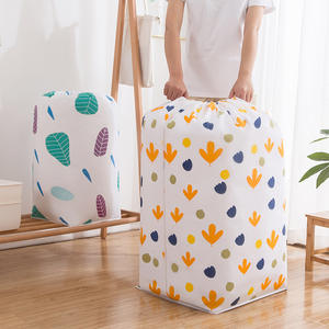 Bolsa cilíndrica para guardar edredones, cierre con cordón, impermeable, a prueba de humedad, para guardar en el armario o el dormitorio - Product Image 3