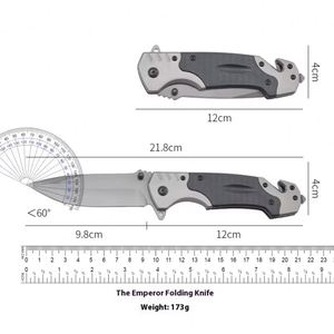 Original Multi-Purpose Stainless Steel Tactical Knife for Self Defense Outdoor Folding <b>Camping</b> Hunting Knifes - Product Image 6