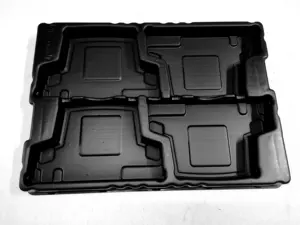 Customized Vacuum Forming <b>Plastic</b> Pcb Anti Static Manufacturer Customized <b>Large</b> Ps Electronic <b>Plastic</b> <b>Tray</b> - Product Image 2