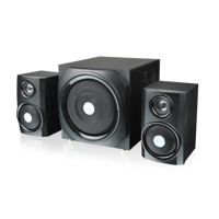 Impresionante altavoz BT Microlab para música heavy metal