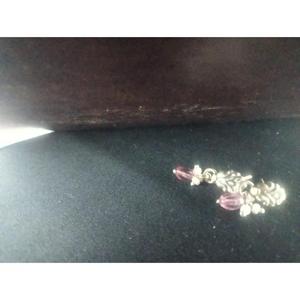 Boucles d'oreilles pendantes tendance, religieuses, ethniques, classiques, en laiton, cuivre et perles, parfaites pour les fêtes, idéales pour les mariages et les occasions spéciales - Product Image 3