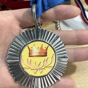 Trống Huy chương cho Giải thưởng với băng cổ người chiến thắng tham gia tùy chỉnh huy chương giải thưởng làm cho sự tham gia của bạn kim loại huy chương - Product Image 1