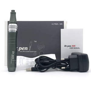<span class=keywords><strong>Dr</strong></span>. <span class=keywords><strong>Pen</strong></span> <span class=keywords><strong>M8</strong></span> Inalámbrico, Lápiz de Microagujas Profesional, <span class=keywords><strong>Dermapen</strong></span> con Pantalla Digital, Herramienta para el Cuidado de la Piel de 6 Velocidades con 2 Cartuchos de Agujas - Product Image 5