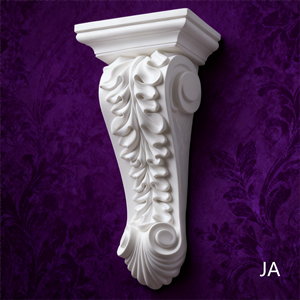 JA Factory Direct Modern Outdoor Exterior Decorative GRG Gypsum Plaster <b>Corbel</b> for Hotel Hospital Villa Decorations - Product Image 1