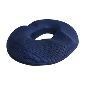 Cuscino medico cuscino per ciambella al coccige per emorroidi cuscino per sedile in Gel e Memory Foam