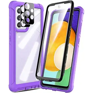 Colourful cover with neck strap for Samsung Galaxy A32 4G