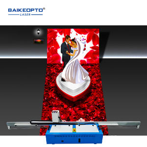 Baikeopto 2 en 1 <span class=keywords><strong>peintre</strong></span> de sol mural CMYKW jet d'encre impression UV machine de peinture au sol 3D - Product Image 5